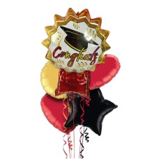 Graduation Symbol Balloon Bouquet